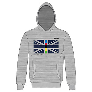 Mel Grey Union Jack Santini Hoodie 